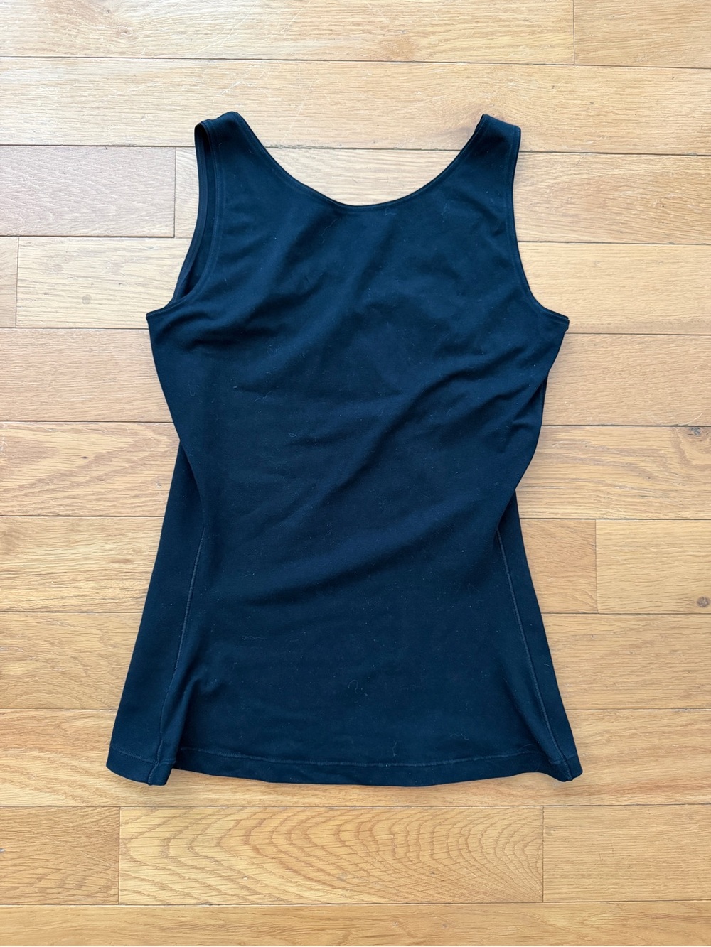 SPANX In & Out Tank Top Black Shapewear Scoop Neck Size L - Picture 6 of 6